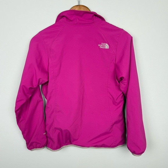 The North Face TNF Apex Waterproof Fleece Lined Pink Jacket Size 14/16 - Picture 5 of 7